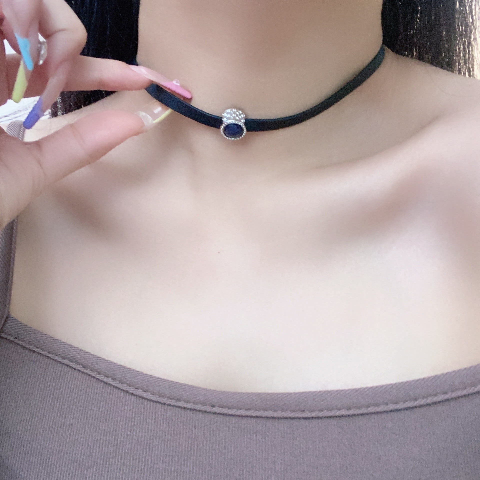 Midnight Orb Silver Basket Day Collar 3 Midnight Orb Silver Basket Day Collar