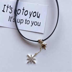 Celestial North Star Drip Day Collar