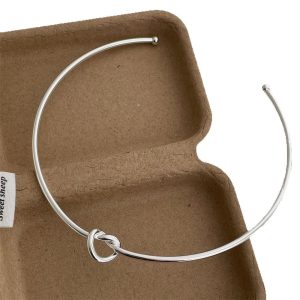 Eternal Infinity Knot Torque Day Collar