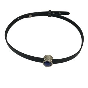 Midnight Orb Silver Basket Day Collar