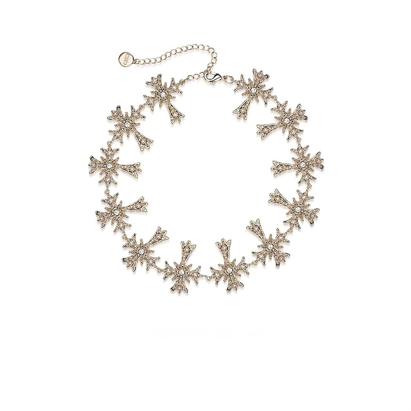 Ethereal Cascading Crosses Day Collar 6 Ethereal Cascading Crosses Day Collar