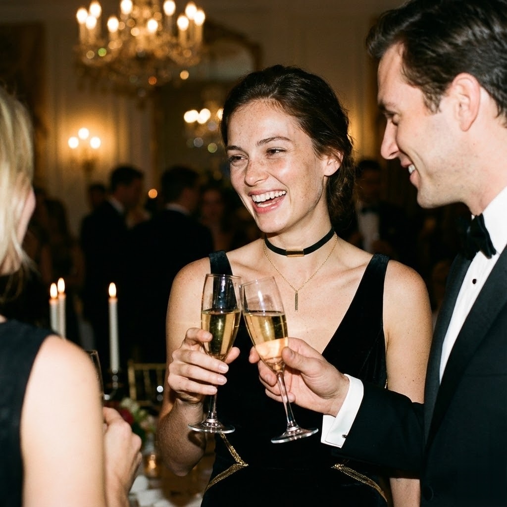 Velvet torque vertical bar layered day collar